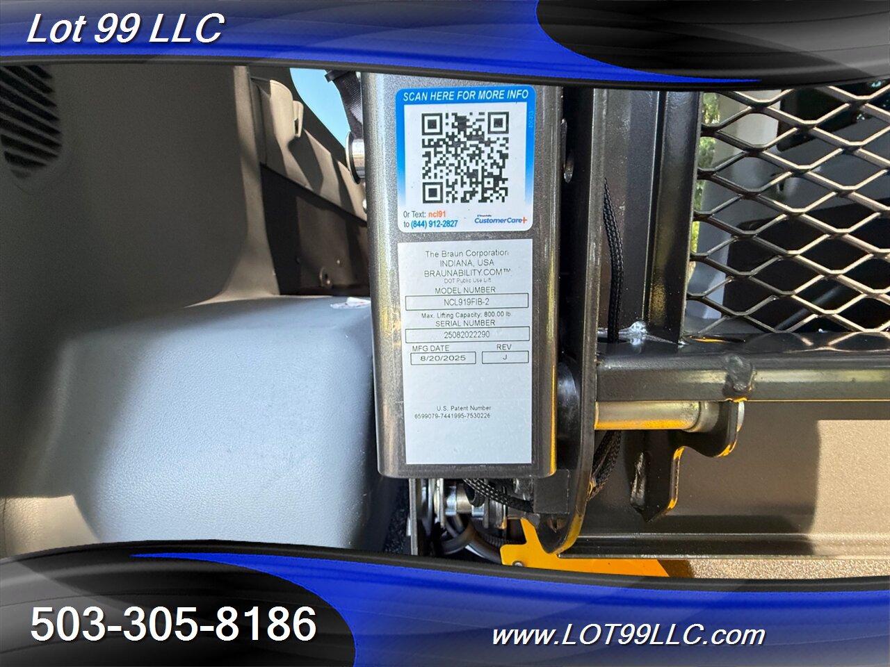 2018 Ford Transit 350 XLT WHEELCHAIR VAN EcoBoost 3.5L Twin Turbo V6 34 " Braun Rear WHEELCHAIR Lift 8 Passenger Van - Photo 47 - Milwaukie, OR 97267