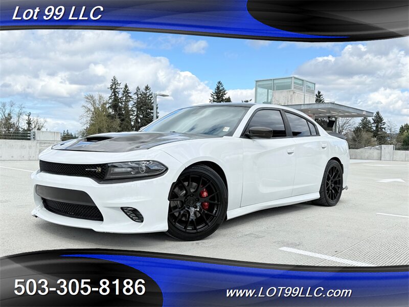 2019 Dodge Charger R/T Scat Pack HEMI 6.4L V8 485hp Carbon Fiber Hood  -Steering Wheel-Mirrors Alcantera Headliner