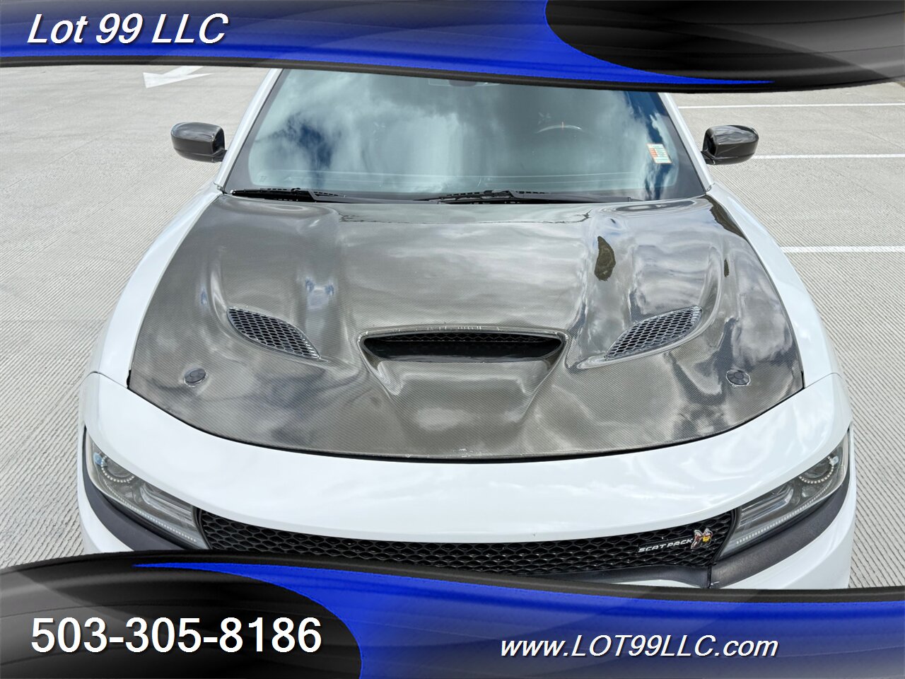 2019 Dodge Charger R/T Scat Pack HEMI 6.4L V8 485hp Carbon Fiber Hood  -Steering Wheel-Mirrors Alcantera Headliner - Photo 4 - Milwaukie, OR 97267