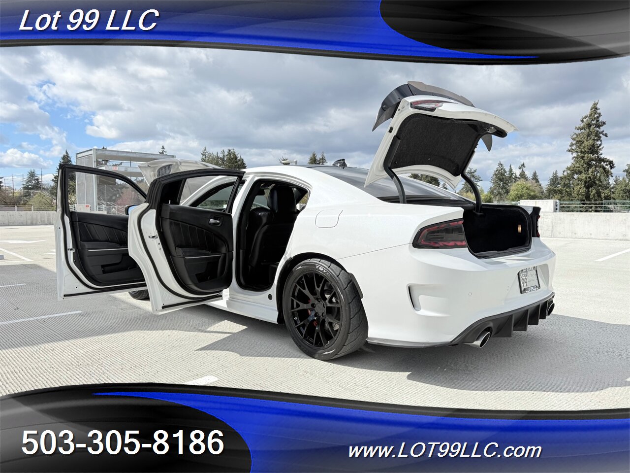 2019 Dodge Charger R/T Scat Pack HEMI 6.4L V8 485hp Carbon Fiber Hood  -Steering Wheel-Mirrors Alcantera Headliner - Photo 36 - Milwaukie, OR 97267