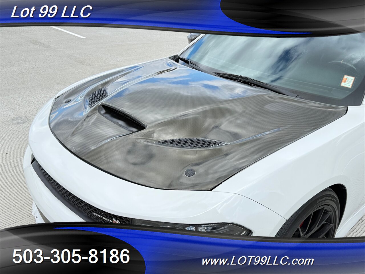 2019 Dodge Charger R/T Scat Pack HEMI 6.4L V8 485hp Carbon Fiber Hood  -Steering Wheel-Mirrors Alcantera Headliner - Photo 50 - Milwaukie, OR 97267