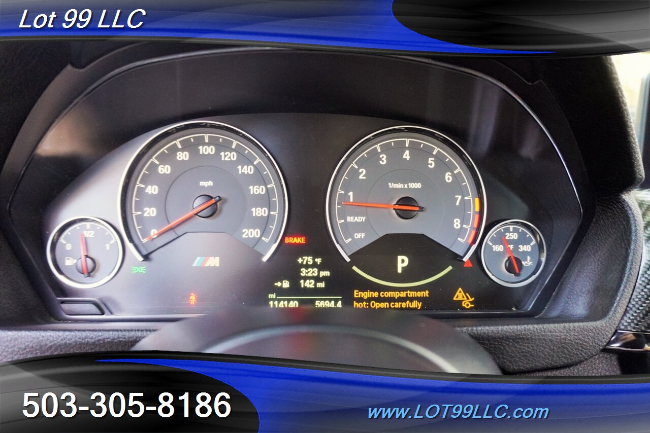 2015 BMW M4 Coupe 3.0L TWIN TURBO Heated Leather Carbon Fiber Roof Premium Wheels Newer Tires HEADSUP DISPLAY - Photo 19 - Milwaukie, OR 97267