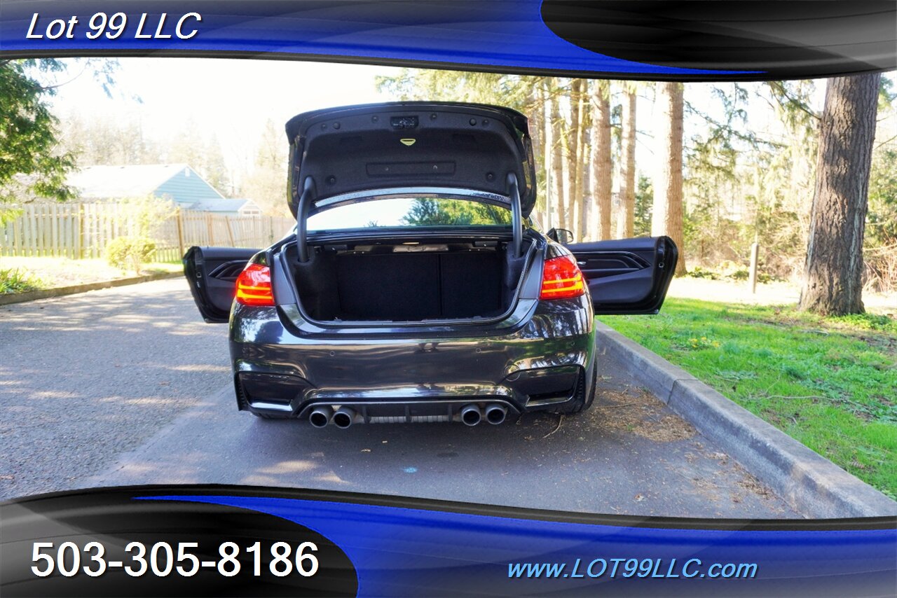 2015 BMW M4 Coupe 3.0L TWIN TURBO Heated Leather Carbon Fiber Roof Premium Wheels Newer Tires HEADSUP DISPLAY - Photo 30 - Milwaukie, OR 97267