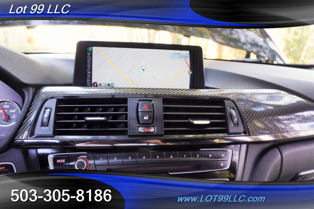 2015 BMW M4 Coupe 3.0L TWIN TURBO Heated Leather Carbon Fiber Roof Premium Wheels Newer Tires HEADSUP DISPLAY - Photo 21 - Milwaukie, OR 97267