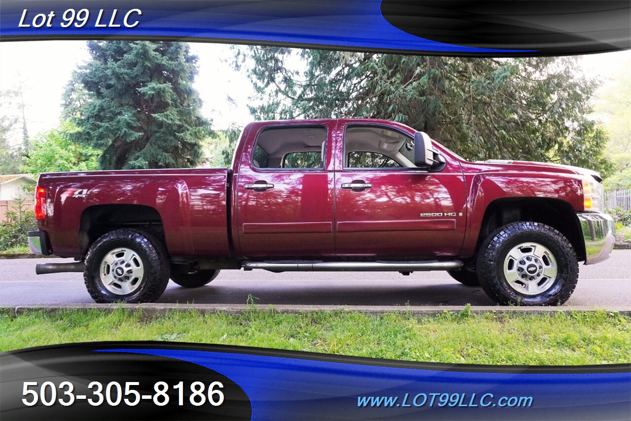 2008 Chevrolet Silverado 2500 HD 4X4 LTZ 6.6L Duramax Heated Leather Short Bed  Premium Wheels Newer Tires - Photo 8 - Milwaukie, OR 97267