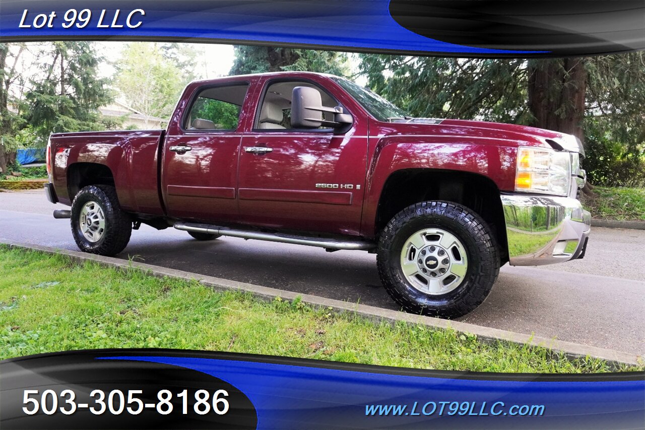 2008 Chevrolet Silverado 2500 HD 4X4 LTZ 6.6L Duramax Heated Leather Short Bed  Premium Wheels Newer Tires - Photo 7 - Milwaukie, OR 97267
