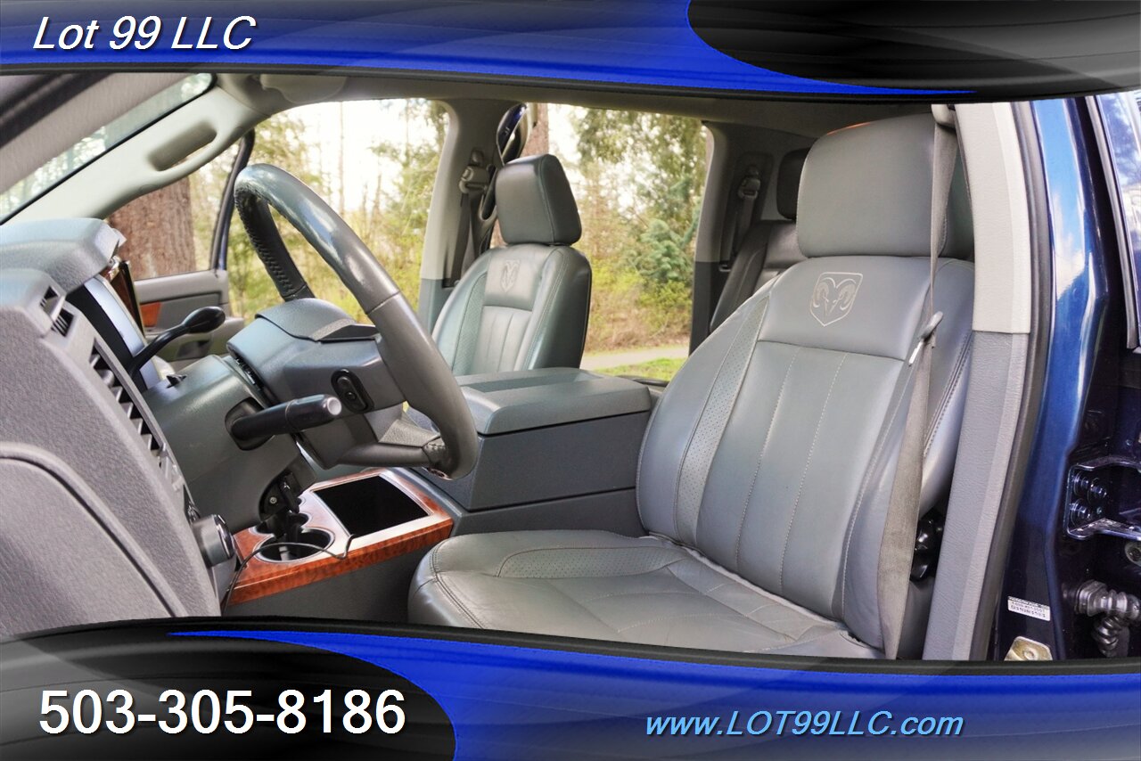 2006 Dodge Ram 2500 Laramie 4X4 MEGA CAB 5.9L CUMMINS 4x4 Moon Roof GP S LIFTED Fuel Wheels BRAND NEW 40X15.5 20 OFF ROAD TIRES WINCH - Photo 14 - Milwaukie, OR 97267