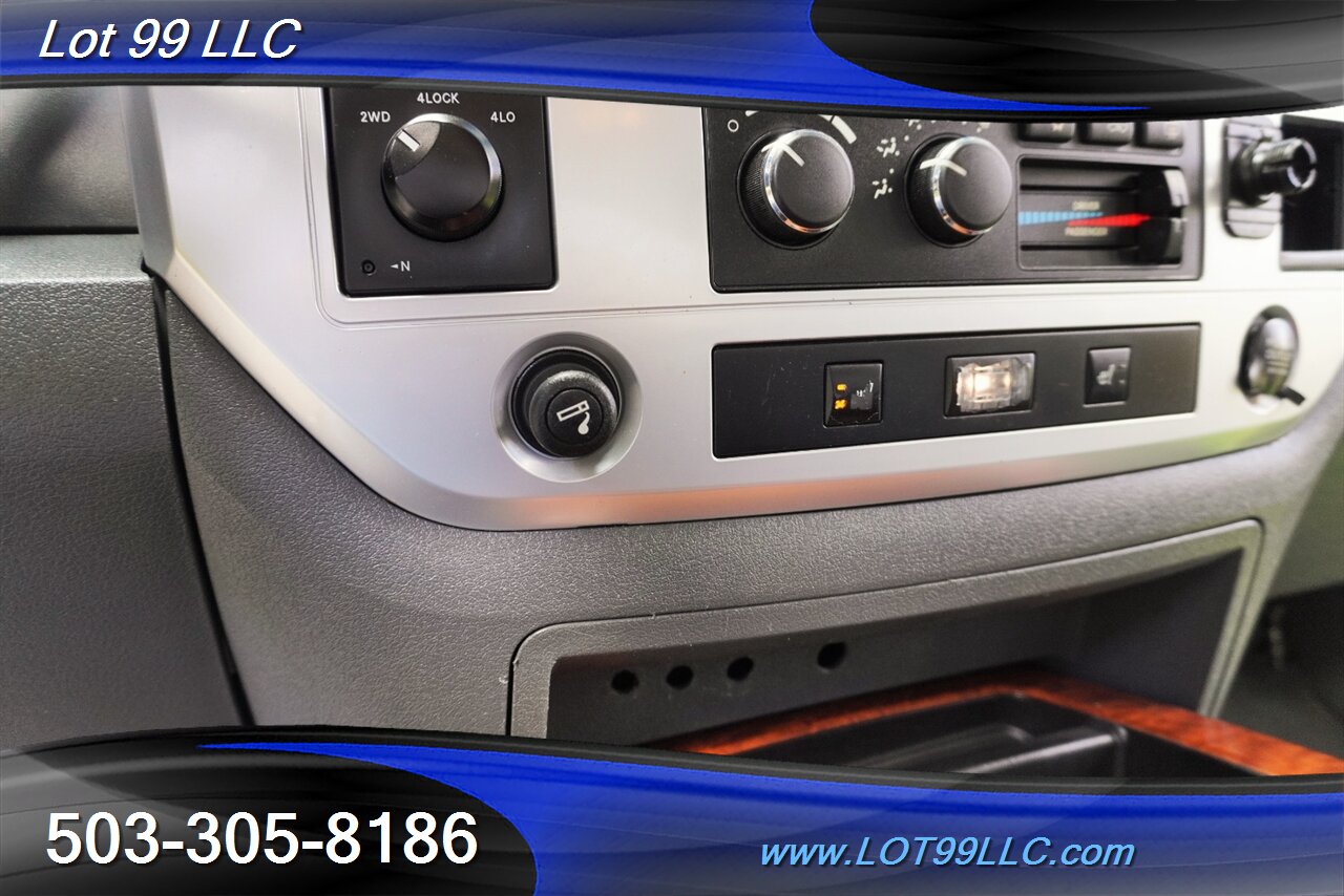 2006 Dodge Ram 2500 Laramie 4X4 MEGA CAB 5.9L CUMMINS 4x4 Moon Roof GP S LIFTED Fuel Wheels BRAND NEW 40X15.5 20 OFF ROAD TIRES WINCH - Photo 22 - Milwaukie, OR 97267