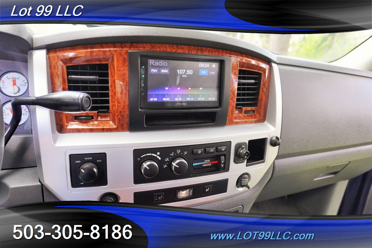 2006 Dodge Ram 2500 Laramie 4X4 MEGA CAB 5.9L CUMMINS 4x4 Moon Roof GP S LIFTED Fuel Wheels BRAND NEW 40X15.5 20 OFF ROAD TIRES WINCH - Photo 20 - Milwaukie, OR 97267