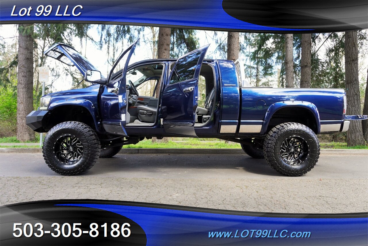 2006 Dodge Ram 2500 Laramie 4X4 MEGA CAB 5.9L CUMMINS 4x4 Moon Roof GP S LIFTED Fuel Wheels BRAND NEW 40X15.5 20 OFF ROAD TIRES WINCH - Photo 25 - Milwaukie, OR 97267