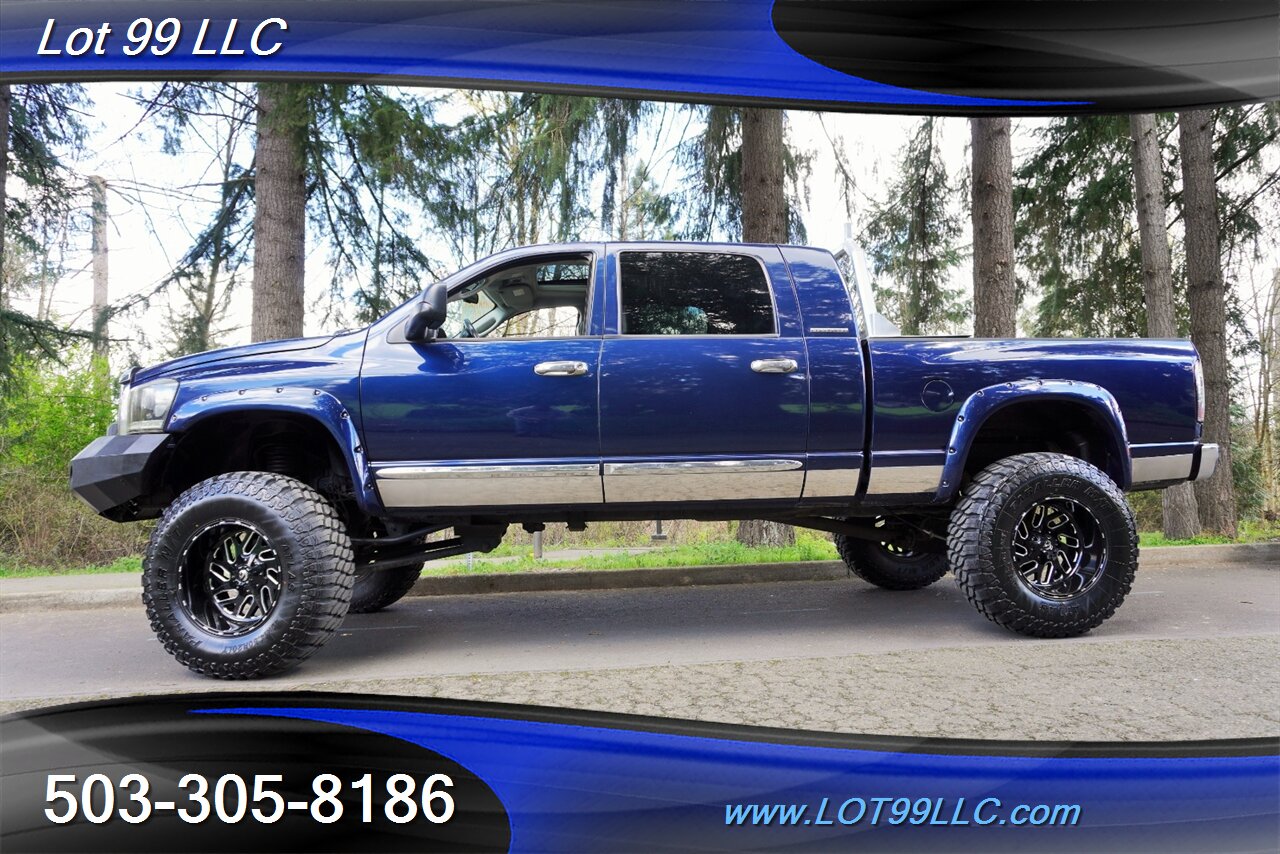 2006 Dodge Ram 2500 Laramie 4X4 MEGA CAB 5.9L CUMMINS 4x4 Moon Roof GP S LIFTED Fuel Wheels BRAND NEW 40X15.5 20 OFF ROAD TIRES WINCH - Photo 5 - Milwaukie, OR 97267