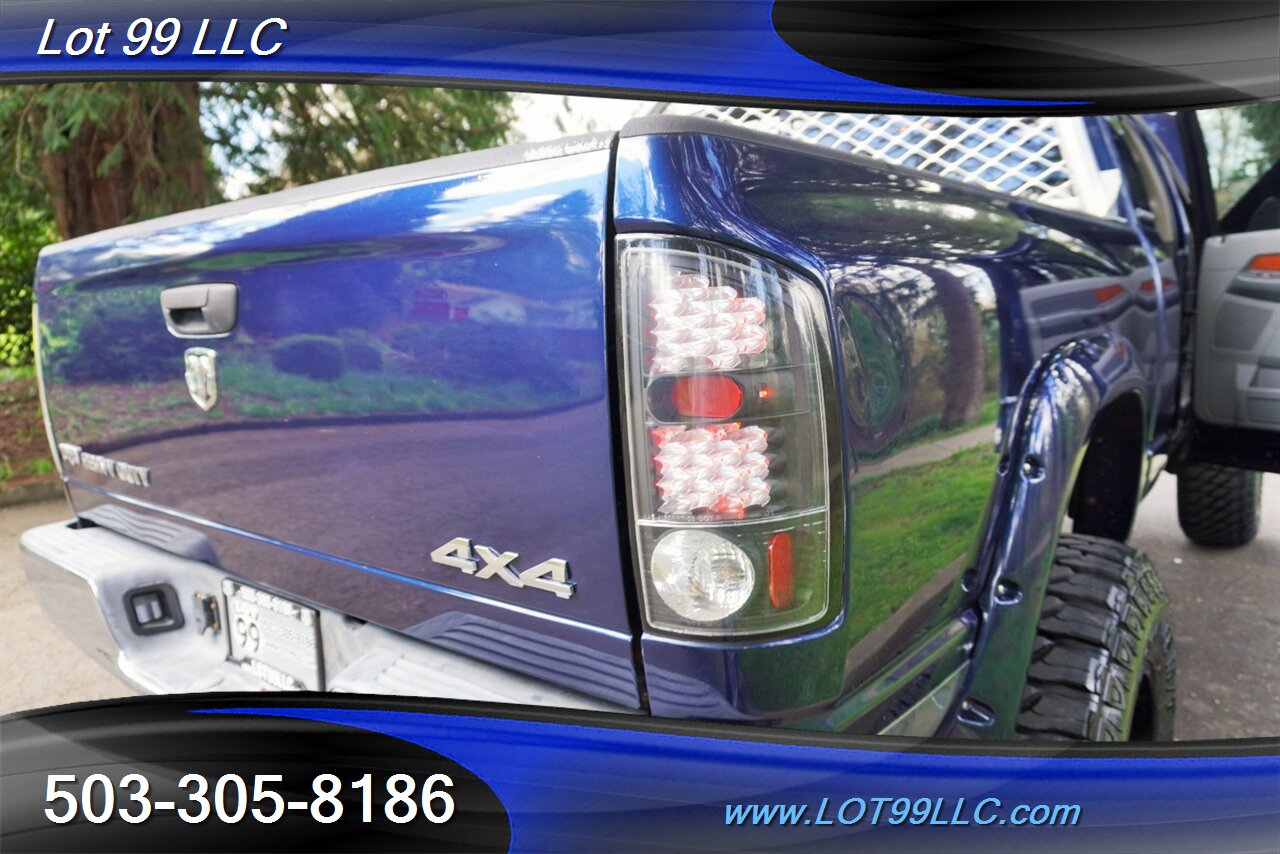 2006 Dodge Ram 2500 Laramie 4X4 MEGA CAB 5.9L CUMMINS 4x4 Moon Roof GP S LIFTED Fuel Wheels BRAND NEW 40X15.5 20 OFF ROAD TIRES WINCH - Photo 31 - Milwaukie, OR 97267