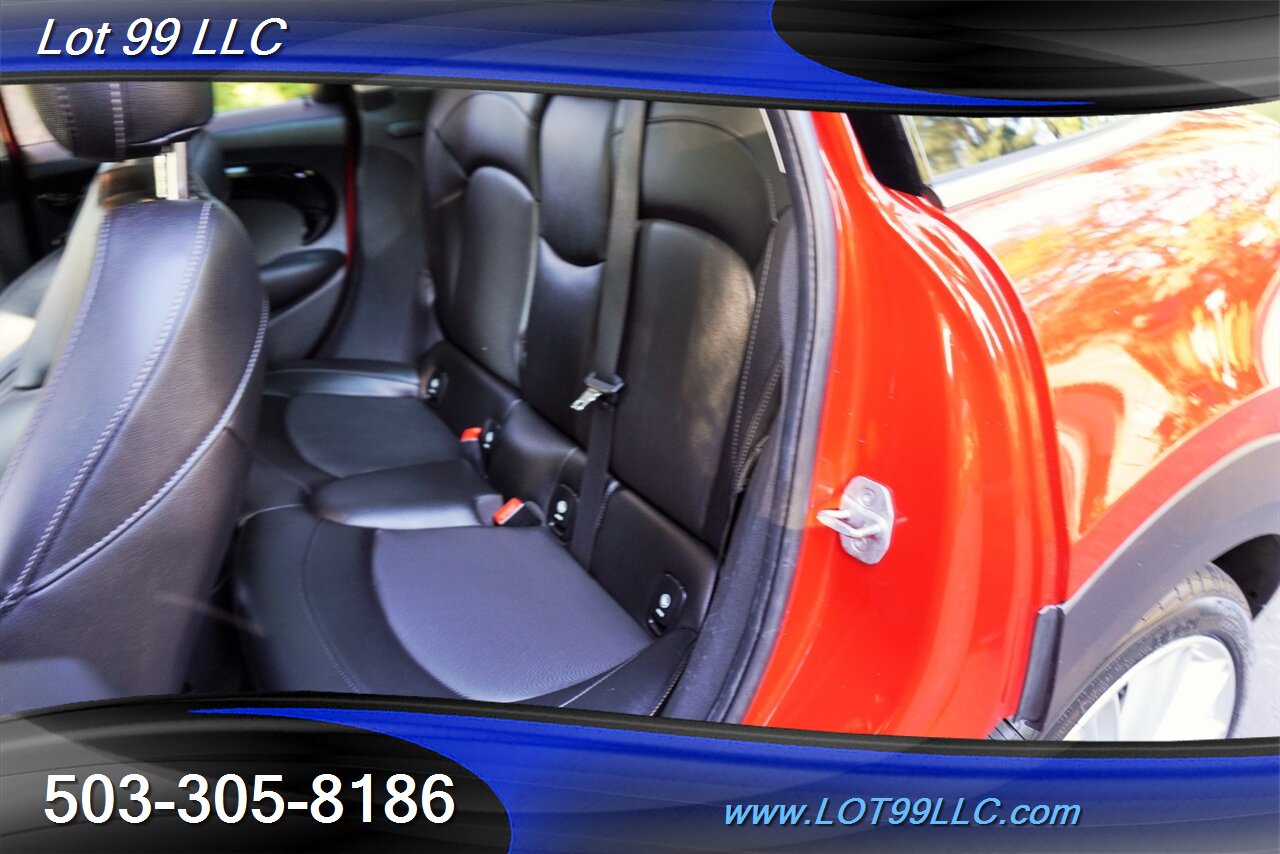 2017 MINI Cooper S 5 Doors 2.0L TWIN TURBO 6 Speed Manual GPS Heated  Leather Seats Pano Roof 1 ONWER - Photo 14 - Milwaukie, OR 97267