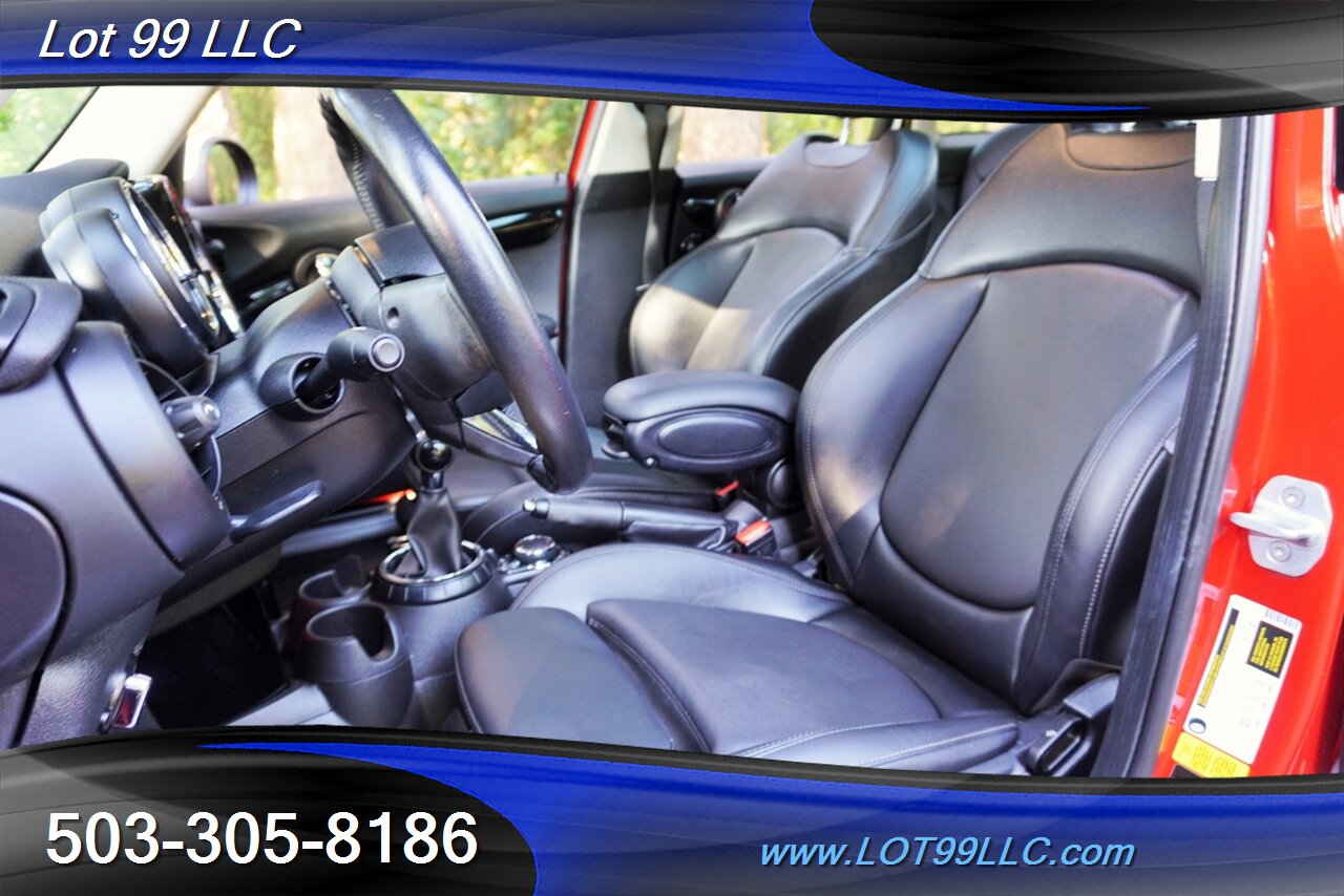 2017 MINI Cooper S 5 Doors 2.0L TWIN TURBO 6 Speed Manual GPS Heated  Leather Seats Pano Roof 1 ONWER - Photo 13 - Milwaukie, OR 97267