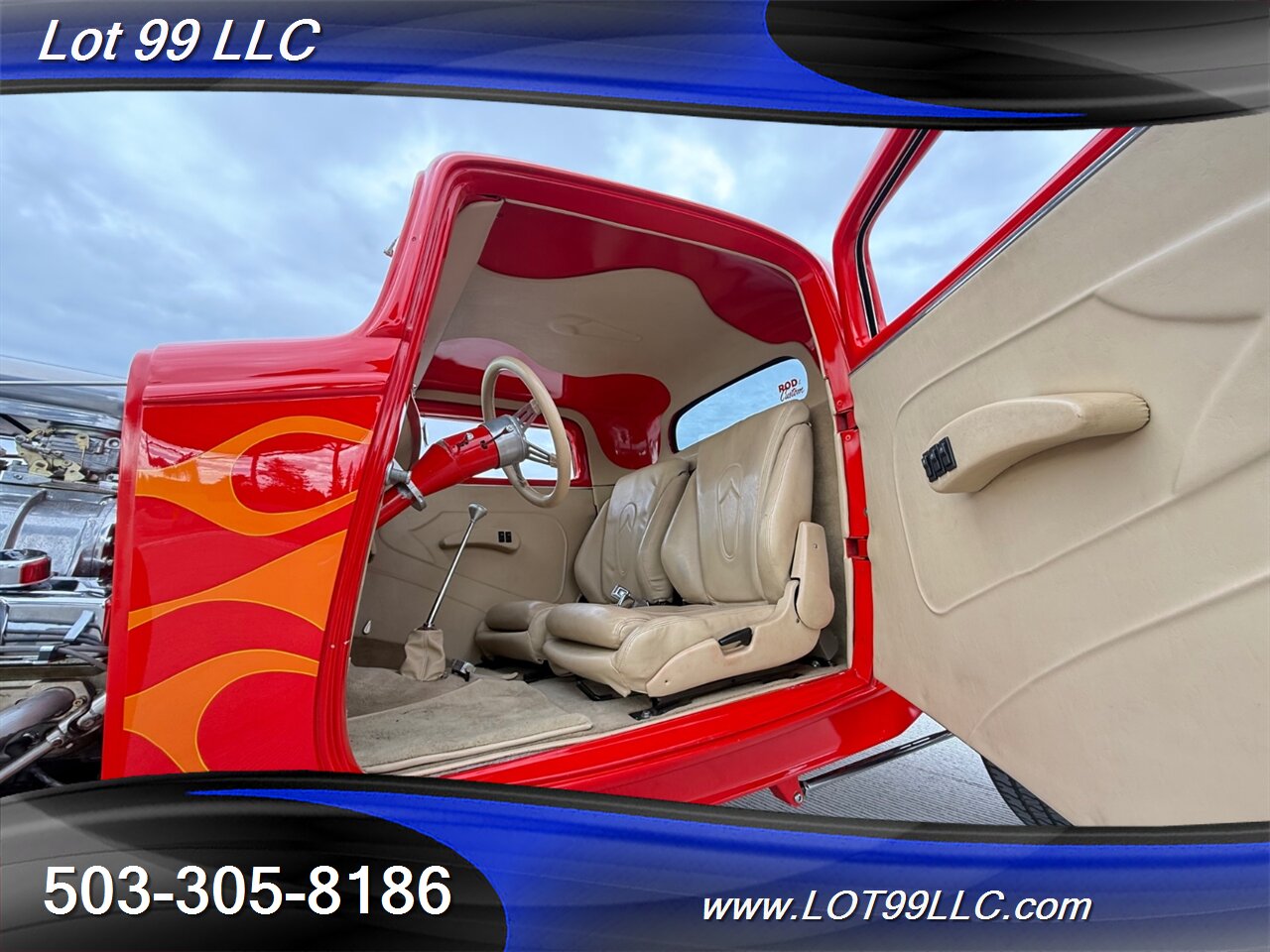 1932 Ford COUPE 350 6-71 BDS Blower Vintage Air AC Suicide Doors  Flames - Photo 37 - Milwaukie, OR 97267