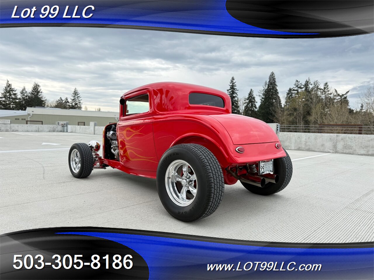 1932 Ford COUPE 350 6-71 BDS Blower Vintage Air AC Suicide Doors  Flames - Photo 9 - Milwaukie, OR 97267