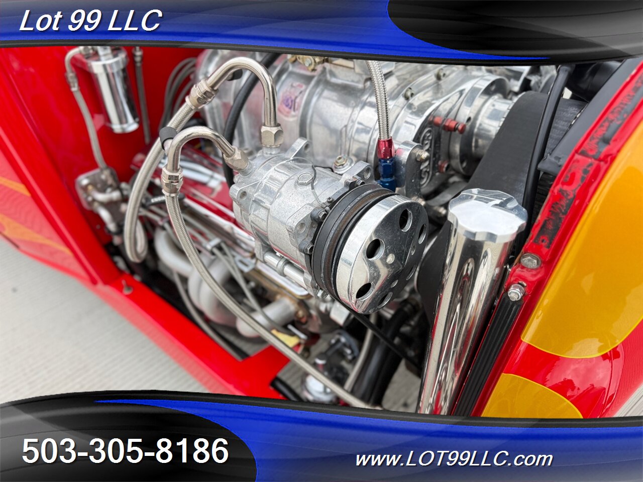 1932 Ford COUPE 350 6-71 BDS Blower Vintage Air AC Suicide Doors  Flames - Photo 21 - Milwaukie, OR 97267