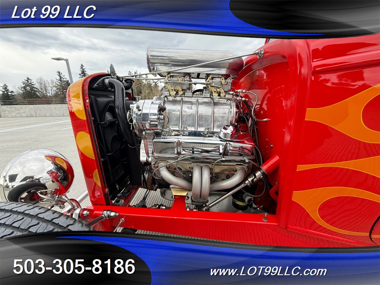 1932 Ford COUPE 350 6-71 BDS Blower Vintage Air AC Suicide Doors  Flames - Photo 2 - Milwaukie, OR 97267