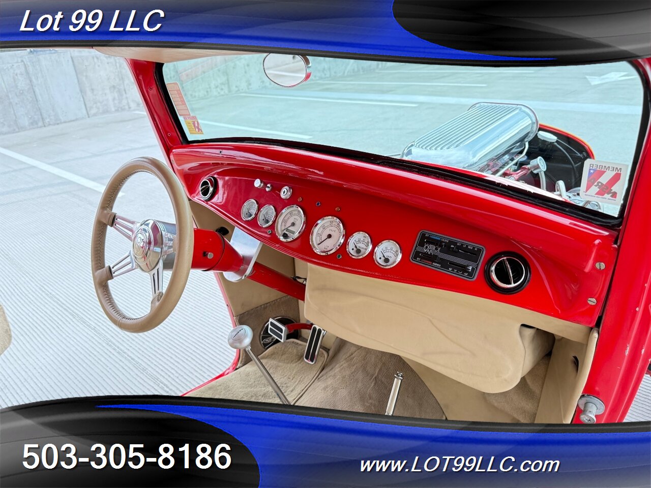 1932 Ford COUPE 350 6-71 BDS Blower Vintage Air AC Suicide Doors  Flames - Photo 10 - Milwaukie, OR 97267