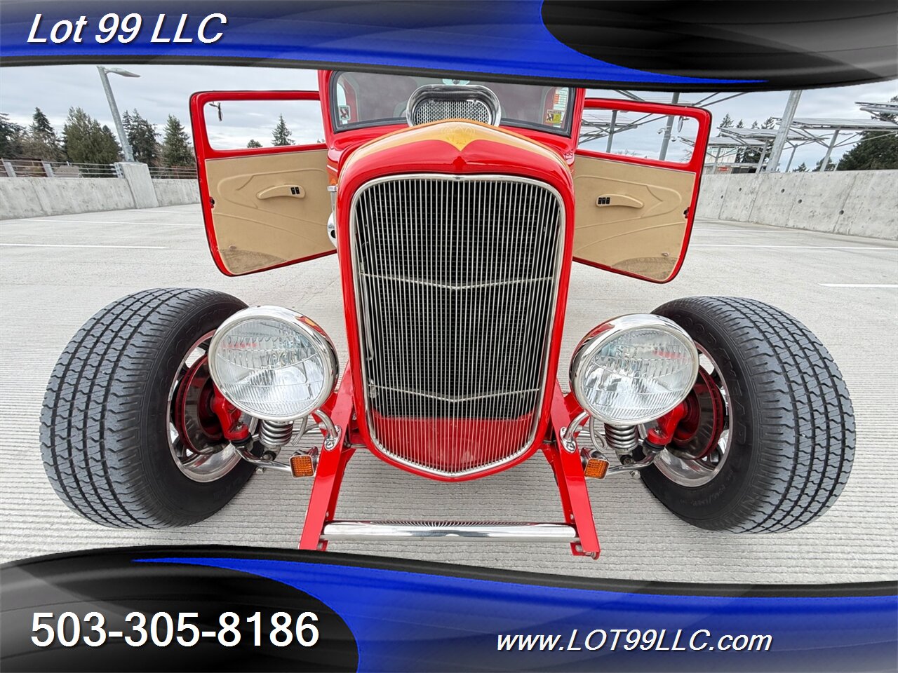 1932 Ford COUPE 350 6-71 BDS Blower Vintage Air AC Suicide Doors  Flames - Photo 52 - Milwaukie, OR 97267