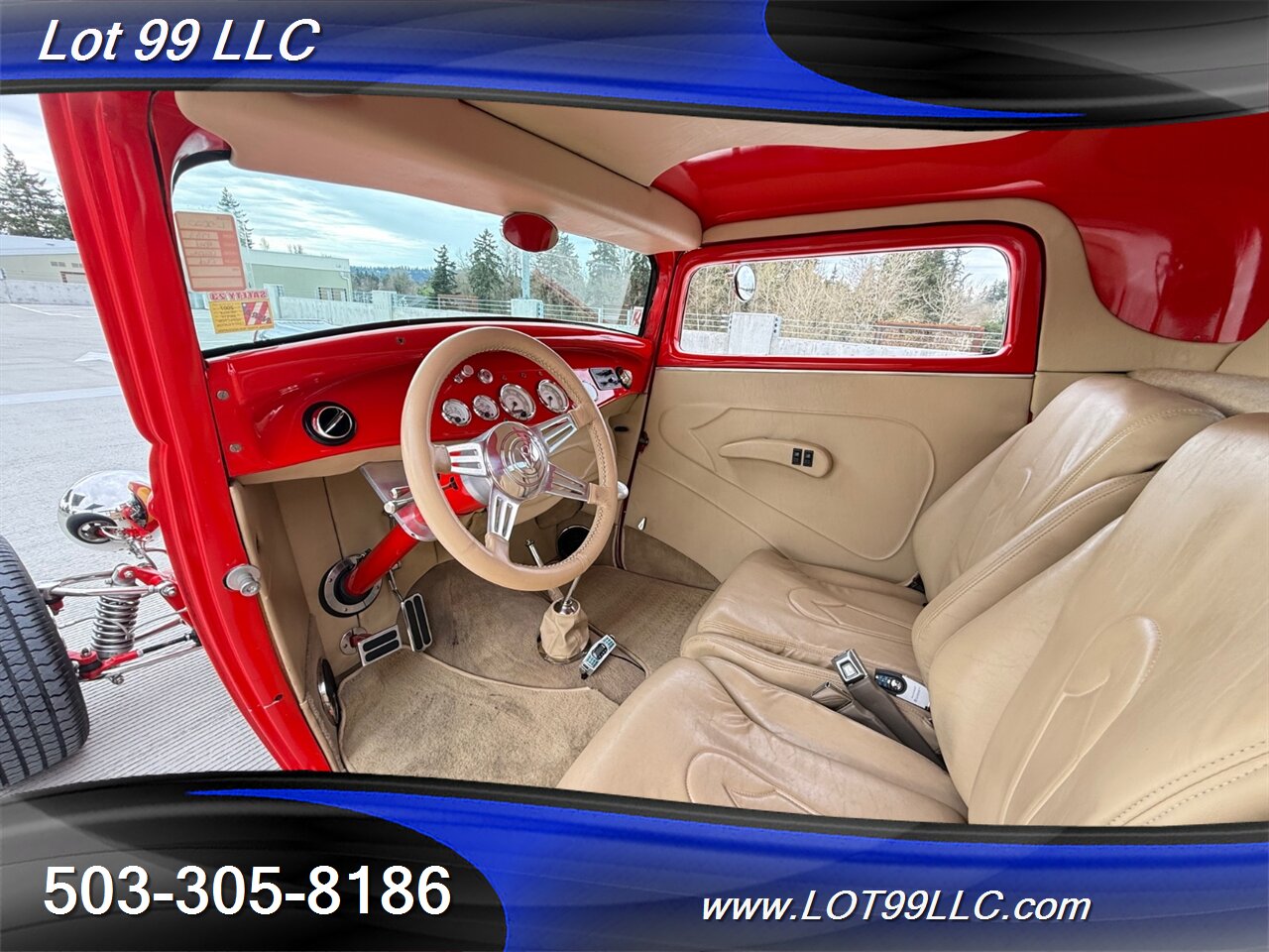 1932 Ford COUPE 350 6-71 BDS Blower Vintage Air AC Suicide Doors  Flames - Photo 34 - Milwaukie, OR 97267