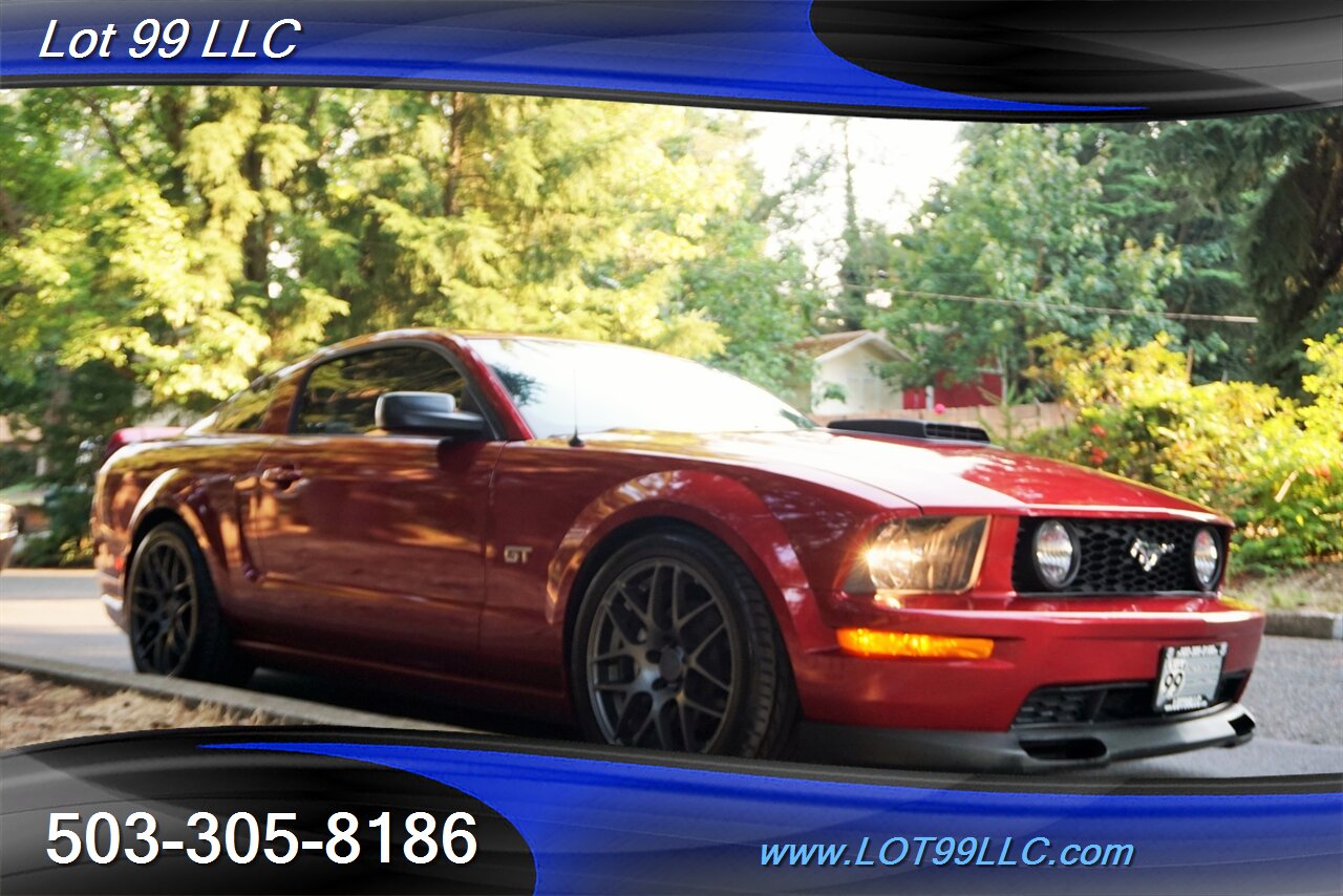 2007 Ford Mustang GT Premium V8 MANUAL Heated Leather Lowered   - Photo 7 - Milwaukie, OR 97267
