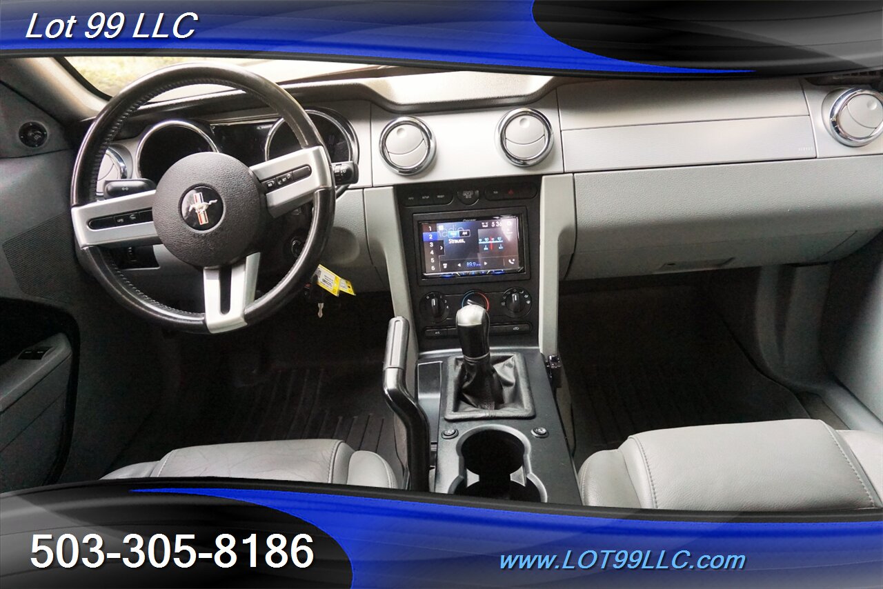 2007 Ford Mustang GT Premium V8 MANUAL Heated Leather Lowered   - Photo 2 - Milwaukie, OR 97267