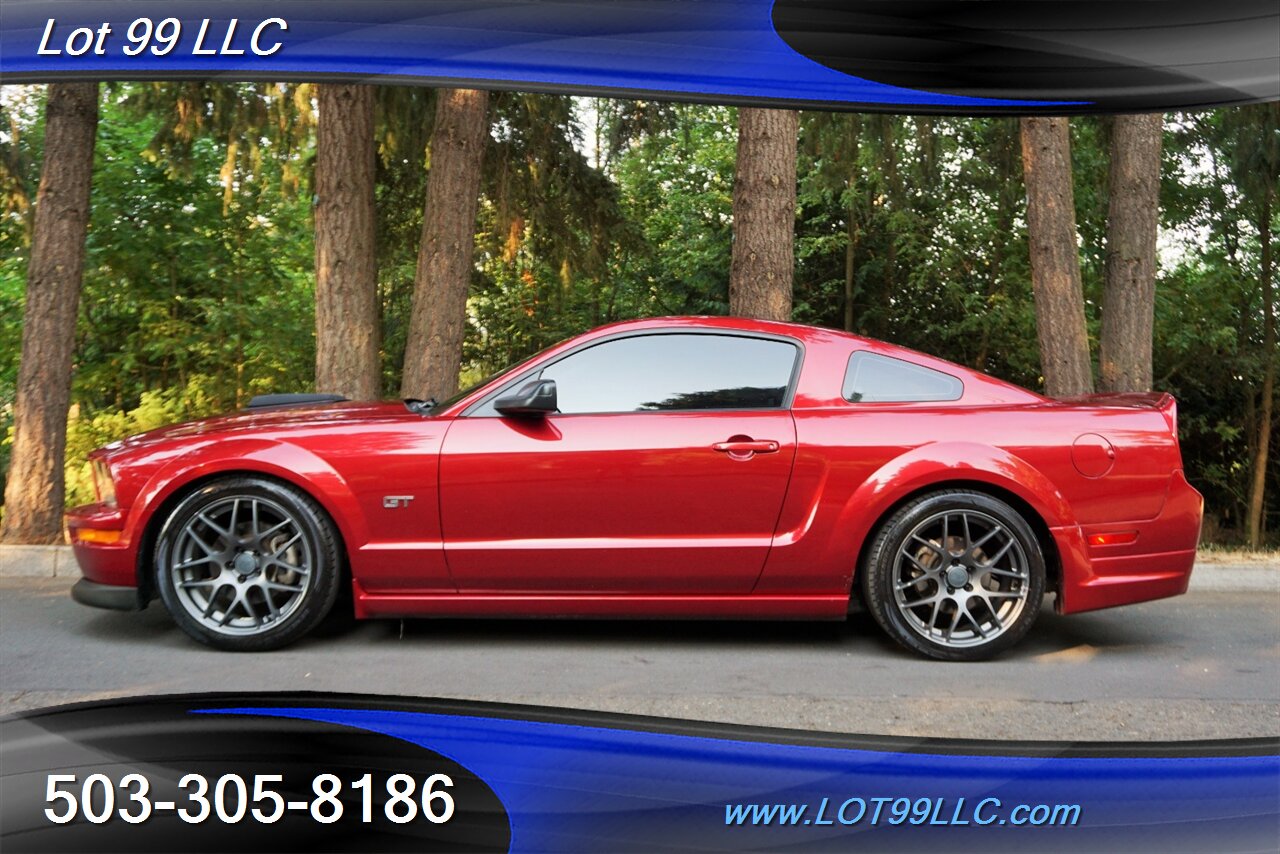 2007 Ford Mustang GT Premium V8 MANUAL Heated Leather Lowered   - Photo 1 - Milwaukie, OR 97267
