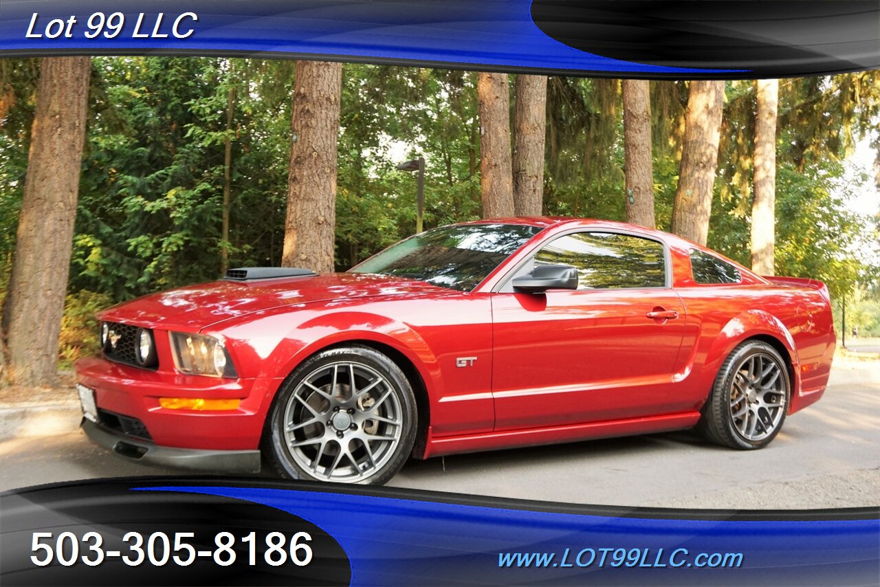 2007 Ford Mustang GT Premium V8 MANUAL Heated Leather Lowered   - Photo 5 - Milwaukie, OR 97267