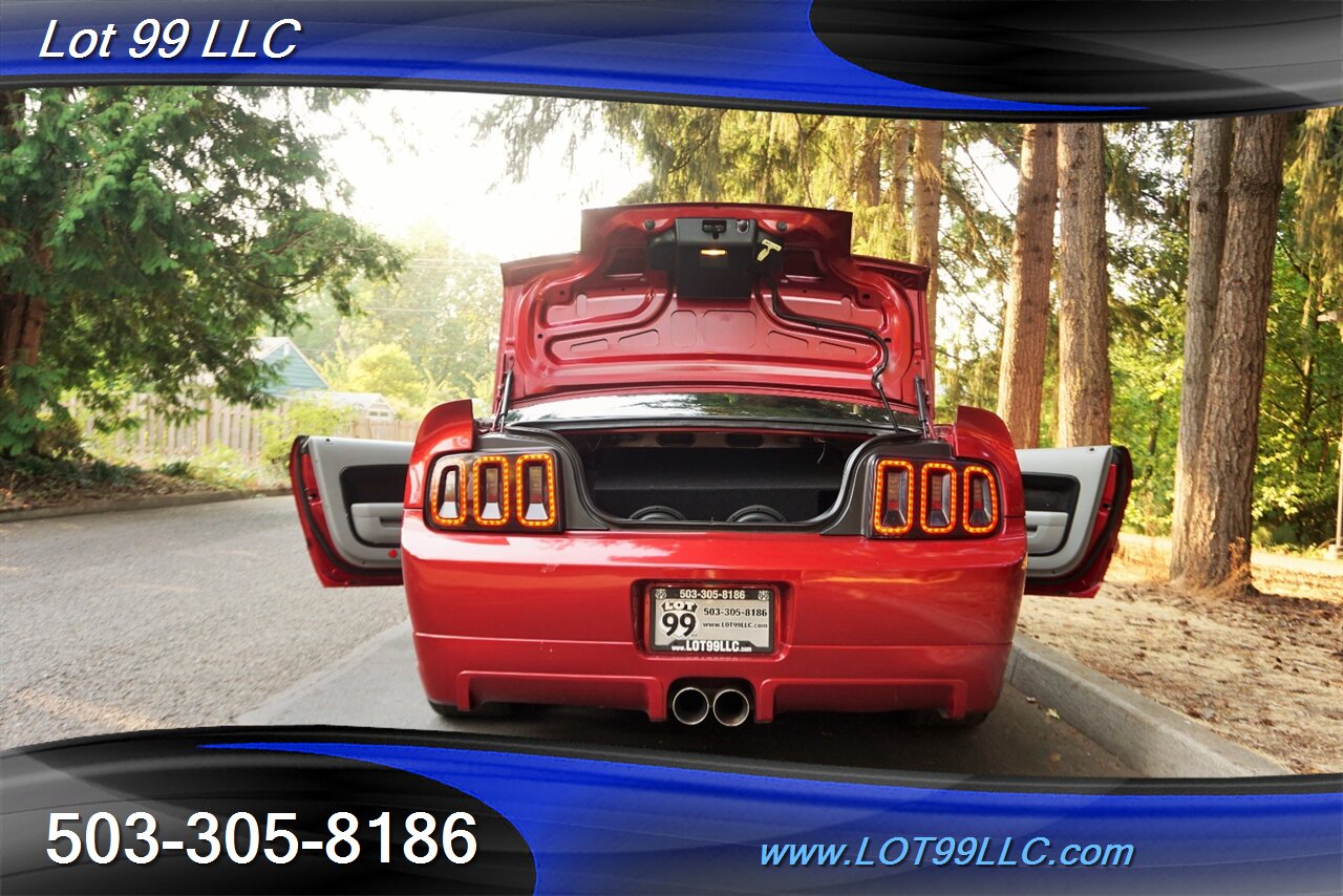2007 Ford Mustang GT Premium V8 MANUAL Heated Leather Lowered   - Photo 35 - Milwaukie, OR 97267