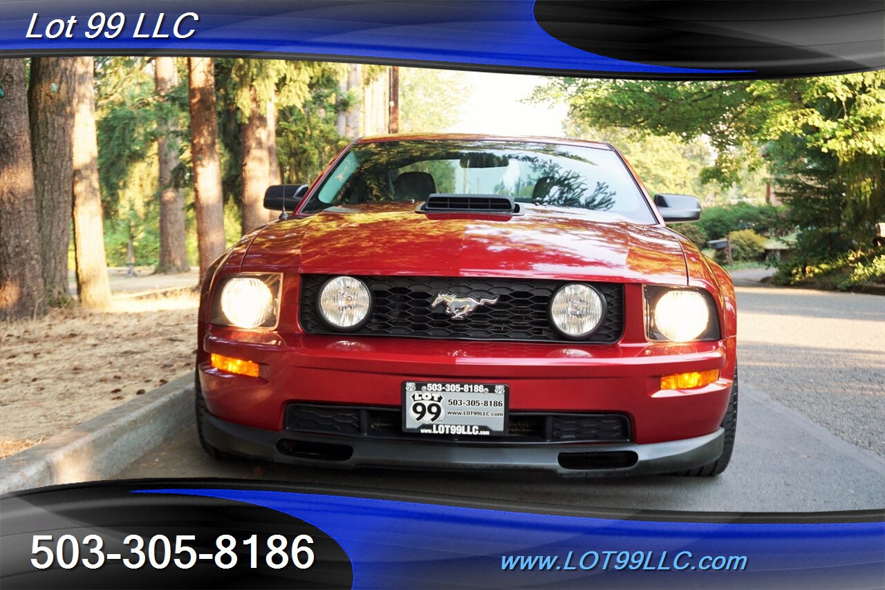 2007 Ford Mustang GT Premium V8 MANUAL Heated Leather Lowered   - Photo 6 - Milwaukie, OR 97267