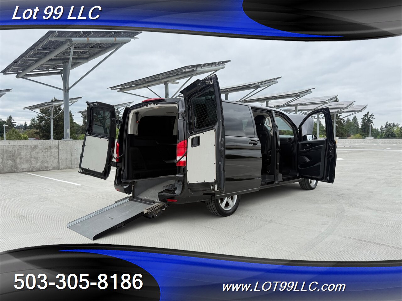 2018 Mercedes-Benz Metris WHEELCHAIR VAN Rear Ramp 1-Owner 141k Miles  2.0L Turbo I4 208hp 258ft. lbs. - Photo 29 - Milwaukie, OR 97267
