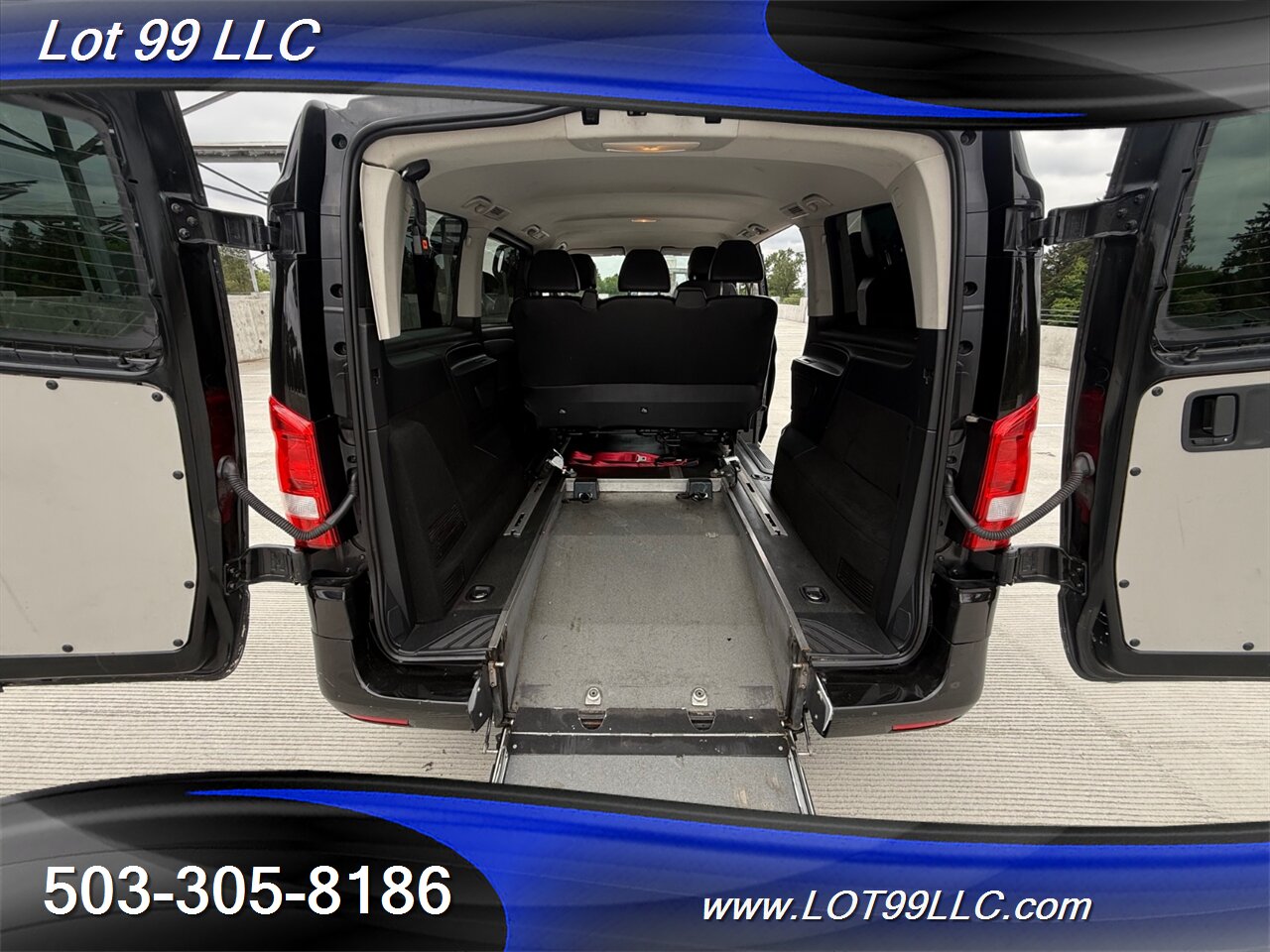 2018 Mercedes-Benz Metris WHEELCHAIR VAN Rear Ramp 1-Owner 141k Miles  2.0L Turbo I4 208hp 258ft. lbs. - Photo 4 - Milwaukie, OR 97267
