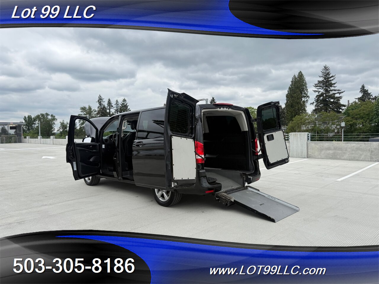 2018 Mercedes-Benz Metris WHEELCHAIR VAN Rear Ramp 1-Owner 141k Miles  2.0L Turbo I4 208hp 258ft. lbs. - Photo 31 - Milwaukie, OR 97267