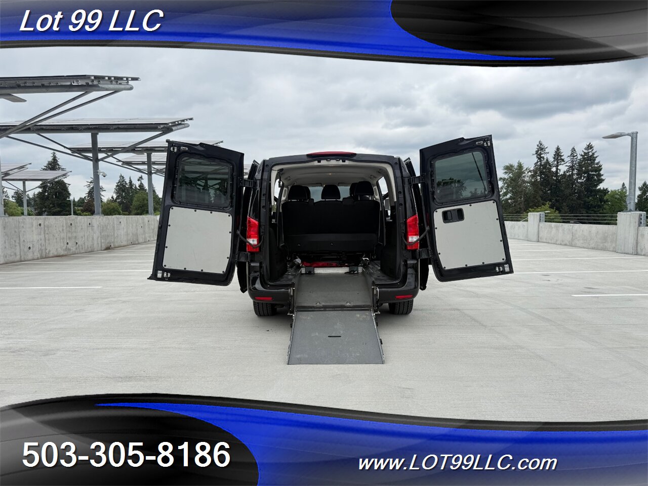 2018 Mercedes-Benz Metris WHEELCHAIR VAN Rear Ramp 1-Owner 141k Miles  2.0L Turbo I4 208hp 258ft. lbs. - Photo 30 - Milwaukie, OR 97267