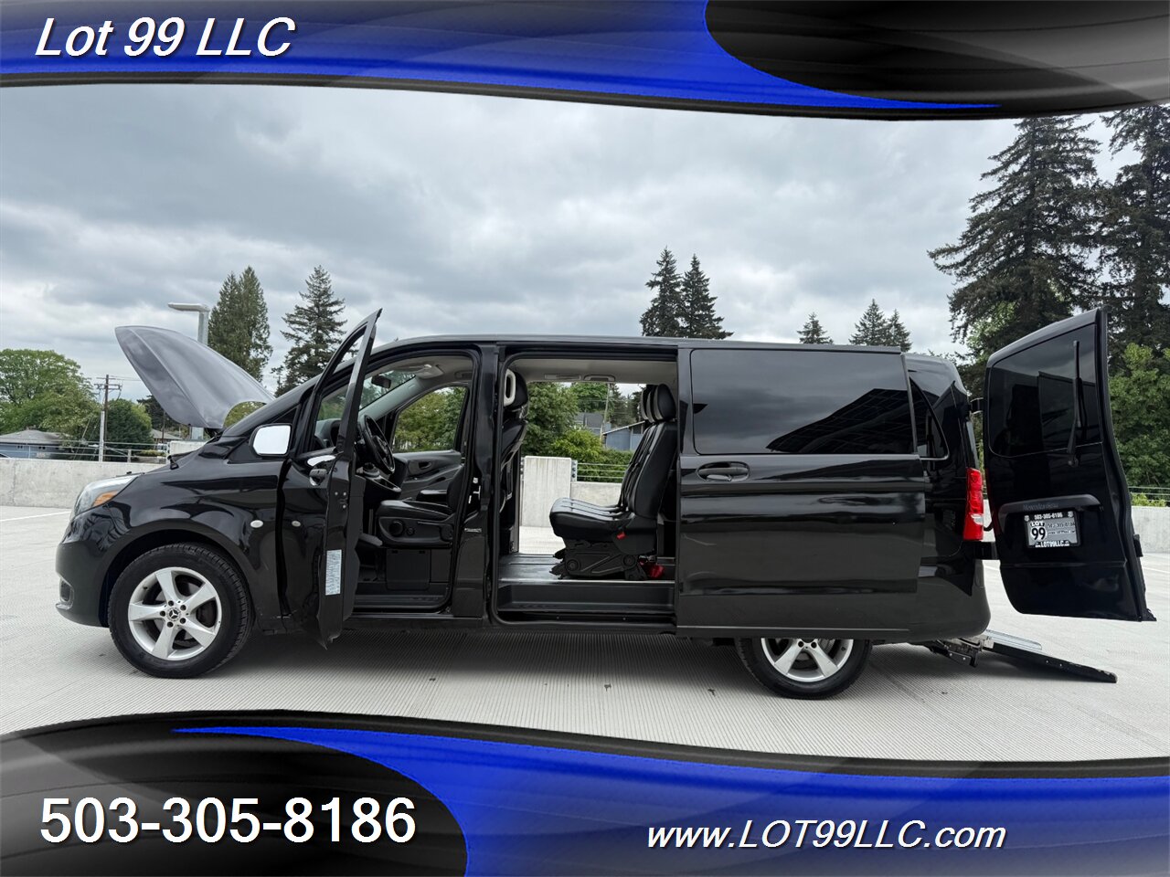 2018 Mercedes-Benz Metris WHEELCHAIR VAN Rear Ramp 1-Owner 141k Miles  2.0L Turbo I4 208hp 258ft. lbs. - Photo 21 - Milwaukie, OR 97267