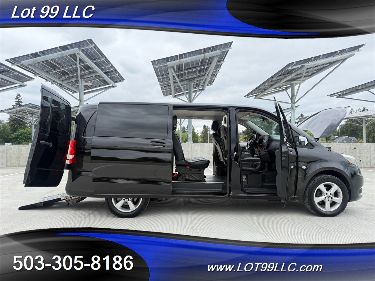 2018 Mercedes-Benz Metris WHEELCHAIR VAN Rear Ramp 1-Owner 141k Miles  2.0L Turbo I4 208hp 258ft. lbs. - Photo 22 - Milwaukie, OR 97267