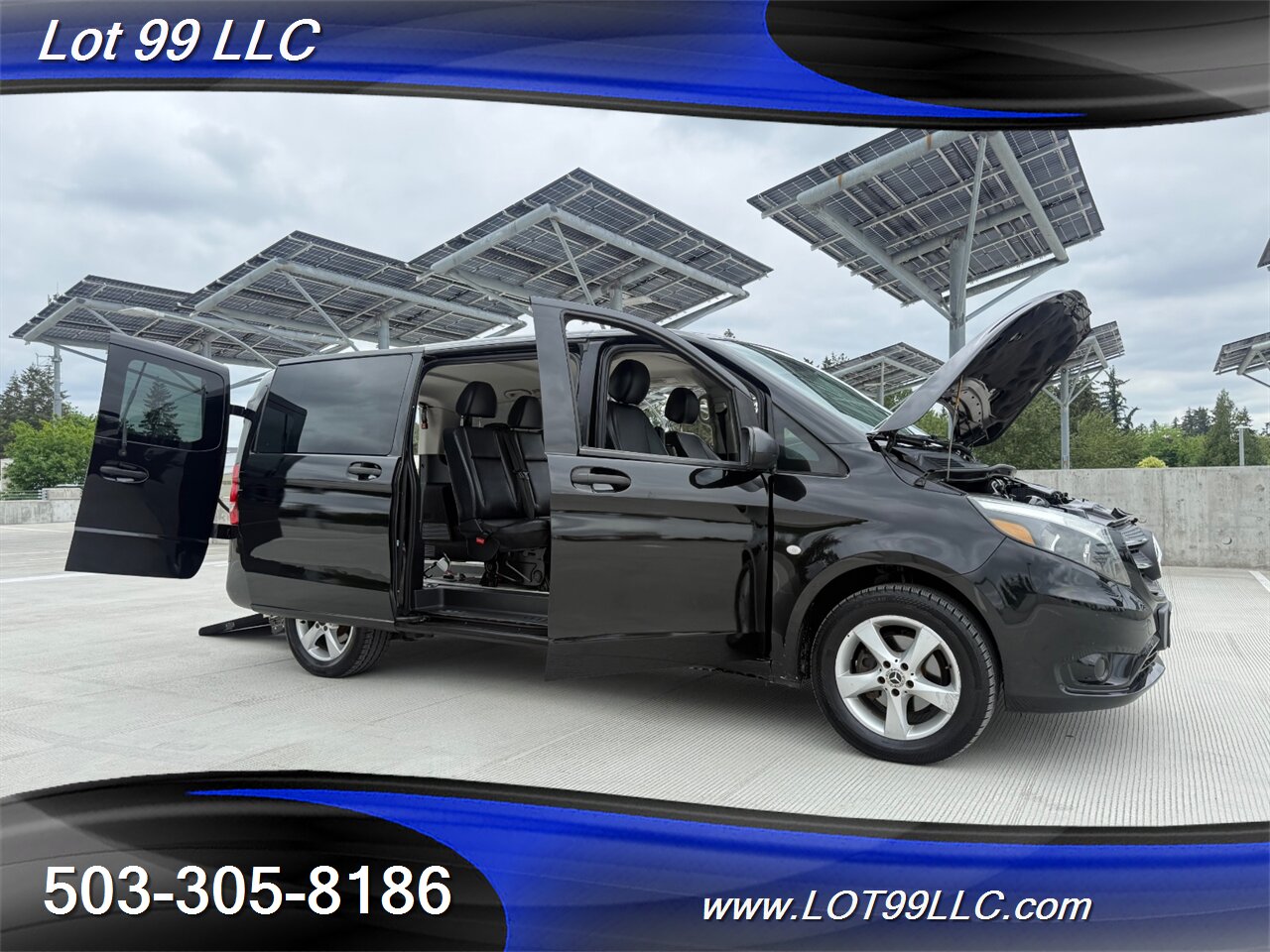 2018 Mercedes-Benz Metris WHEELCHAIR VAN Rear Ramp 1-Owner 141k Miles  2.0L Turbo I4 208hp 258ft. lbs. - Photo 28 - Milwaukie, OR 97267
