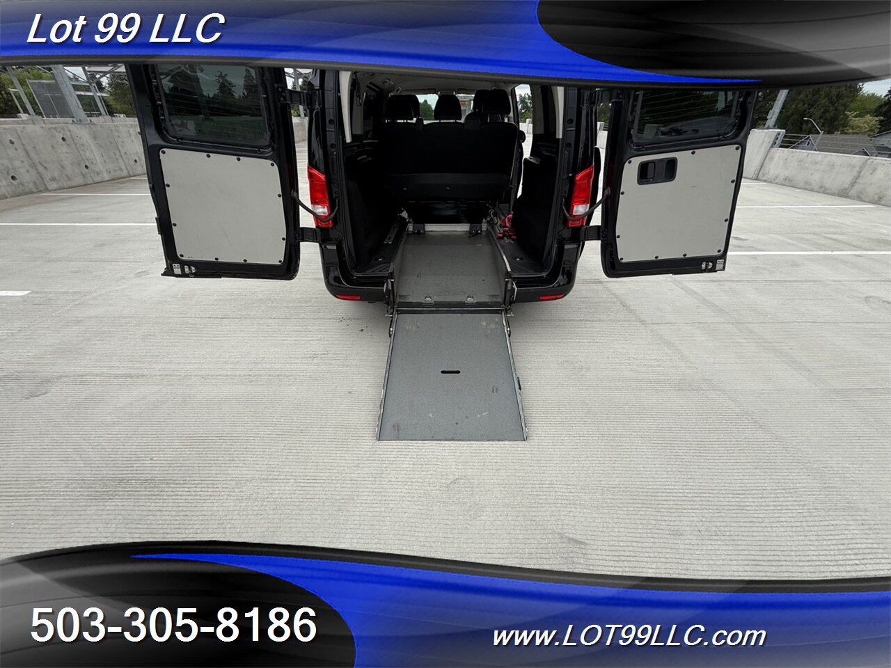 2018 Mercedes-Benz Metris WHEELCHAIR VAN Rear Ramp 1-Owner 141k Miles  2.0L Turbo I4 208hp 258ft. lbs. - Photo 3 - Milwaukie, OR 97267
