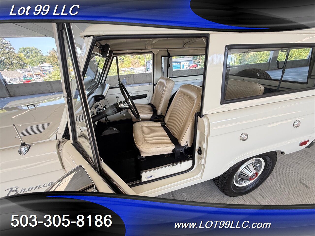 1968 Ford Bronco 4x4 28k Miles 351 V8    "Three On The Tree "  (3 Speed Manual on the Steering Colum) - Photo 11 - Milwaukie, OR 97267