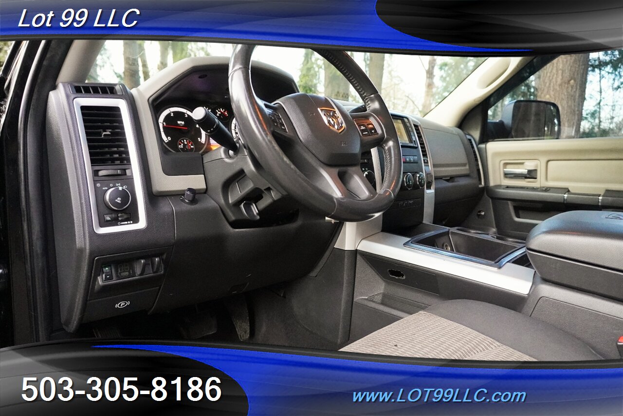 2012 RAM 3500 Mega Cab SLT 4X4 6.7L Cummins Diesel Black Wheels NEW TIRES - Photo 12 - Milwaukie, OR 97267