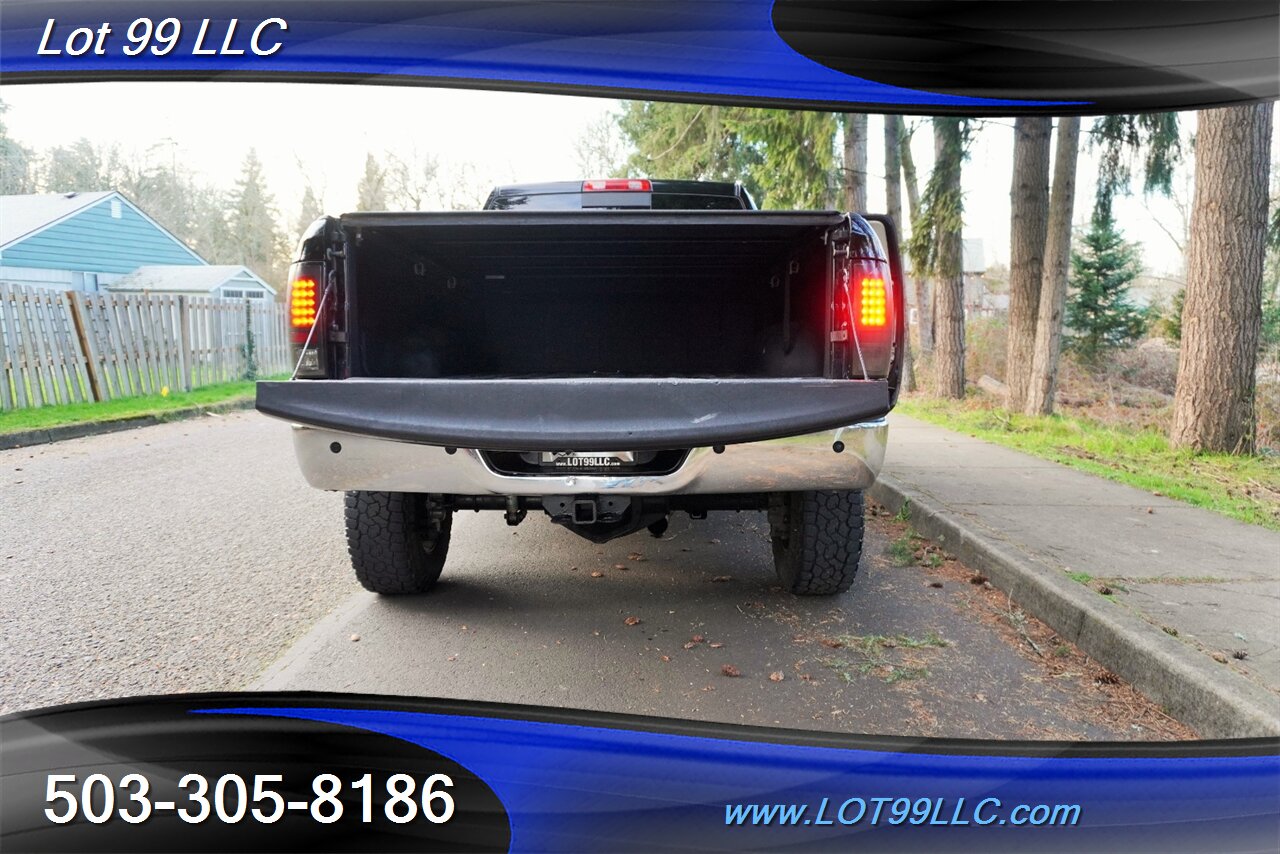 2012 RAM 3500 Mega Cab SLT 4X4 6.7L Cummins Diesel Black Wheels NEW TIRES - Photo 31 - Milwaukie, OR 97267