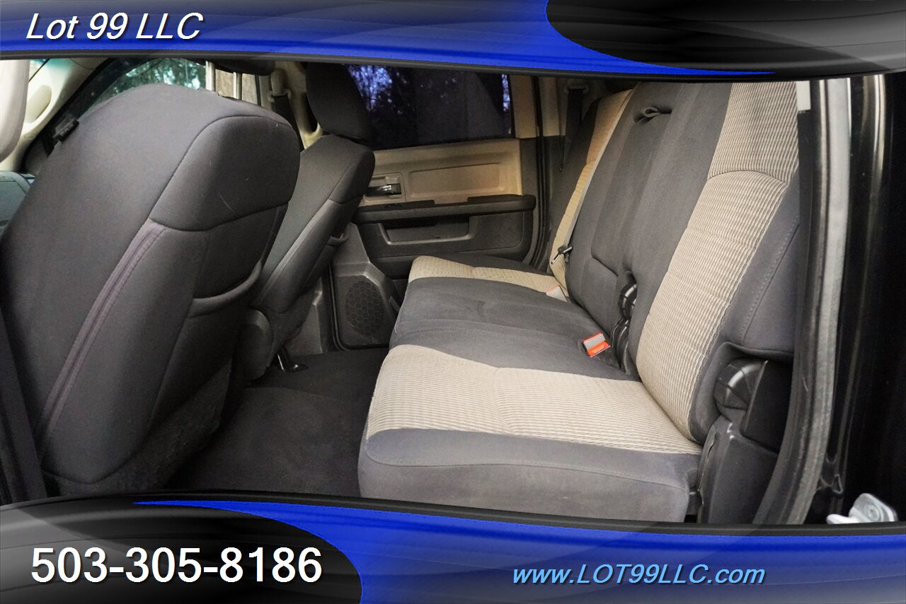 2012 RAM 3500 Mega Cab SLT 4X4 6.7L Cummins Diesel Black Wheels NEW TIRES - Photo 14 - Milwaukie, OR 97267