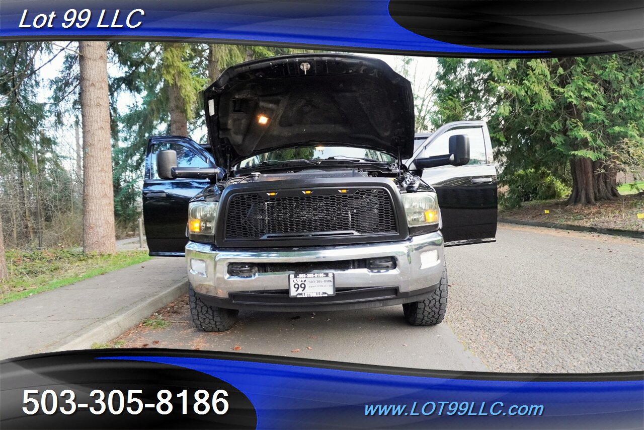 2012 RAM 3500 Mega Cab SLT 4X4 6.7L Cummins Diesel Black Wheels NEW TIRES - Photo 29 - Milwaukie, OR 97267