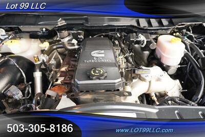 2012 RAM 3500 Mega Cab SLT 4X4 6.7L Cummins Diesel Black Wheels  NEW TIRES - Photo 21 - Milwaukie, OR 97267