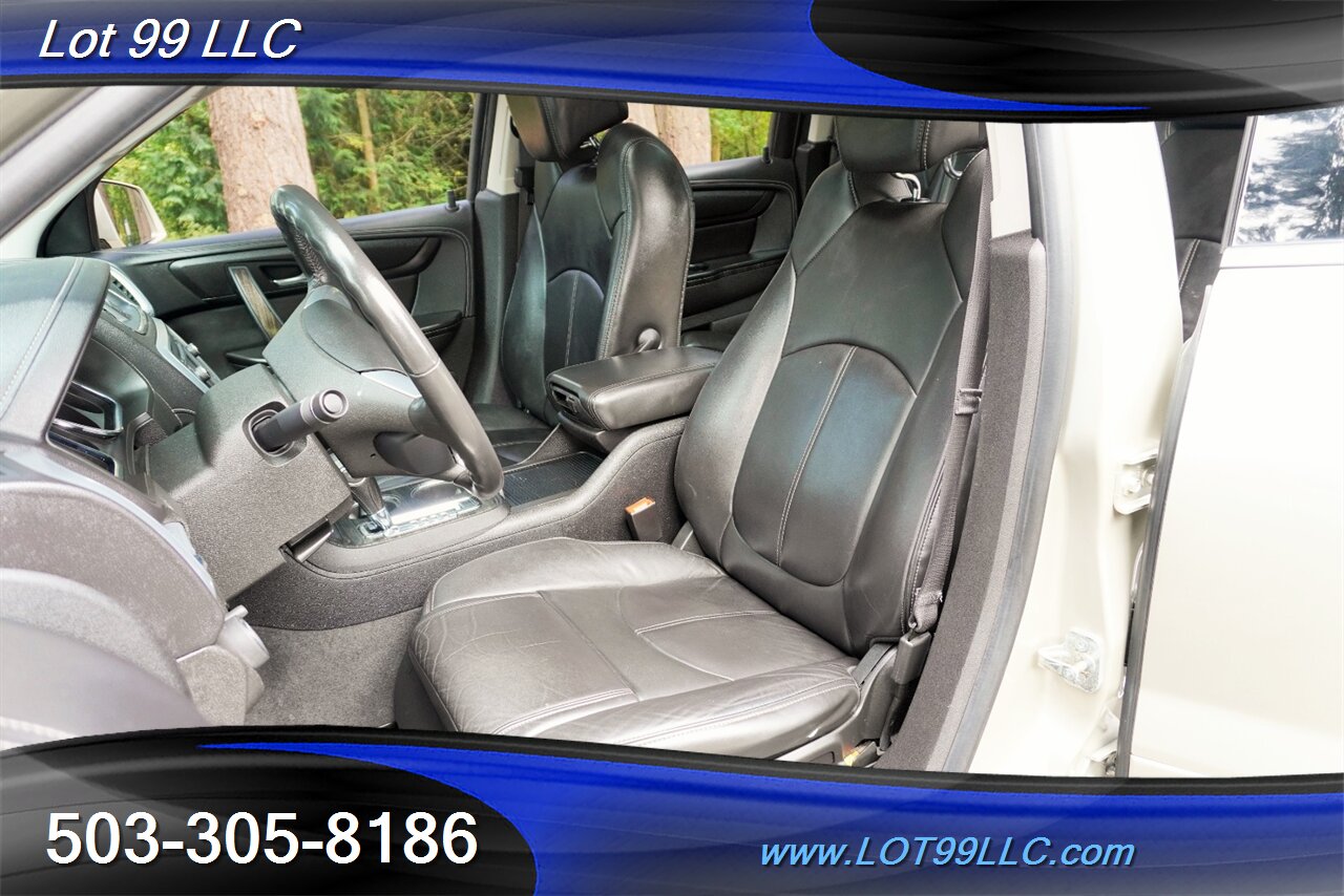 2013 GMC Acadia SLT AWD 59K Heated Leather 3 ROW GPS Dual MOON ROOF Dual TV Screens Premium Wheels New Tires - Photo 2 - Milwaukie, OR 97267