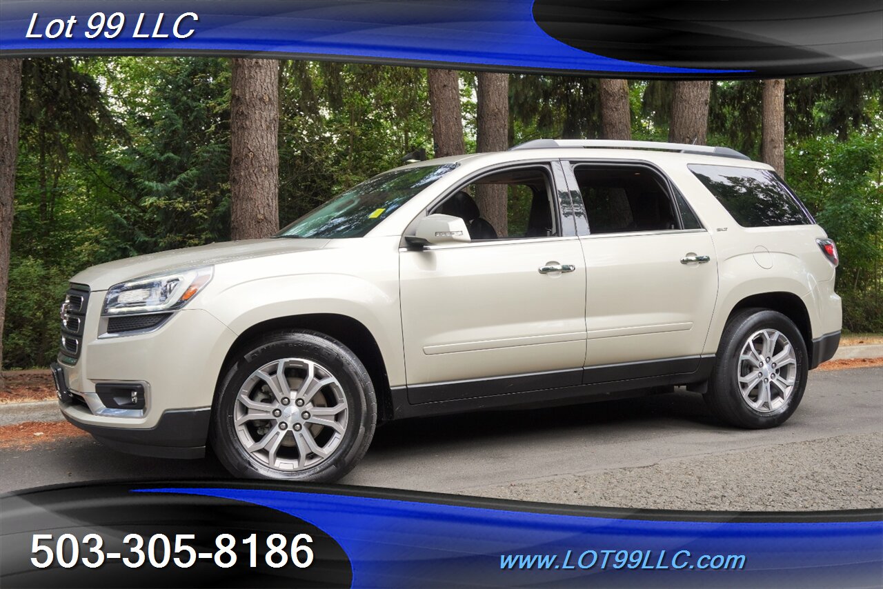 2013 GMC Acadia SLT AWD 59K Heated Leather 3 ROW GPS Dual MOON ROOF Dual TV Screens Premium Wheels New Tires - Photo 5 - Milwaukie, OR 97267