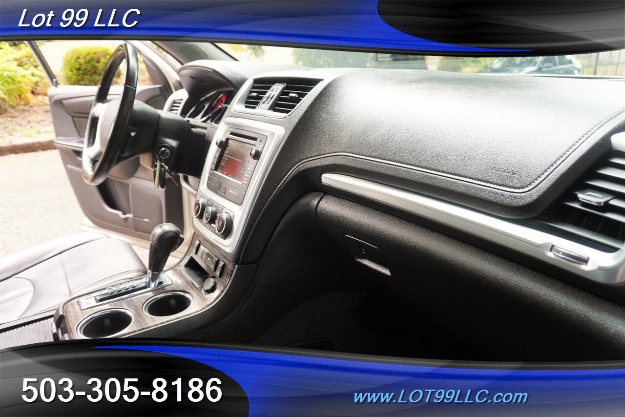 2013 GMC Acadia SLT AWD 59K Heated Leather 3 ROW GPS Dual MOON ROOF Dual TV Screens Premium Wheels New Tires - Photo 22 - Milwaukie, OR 97267