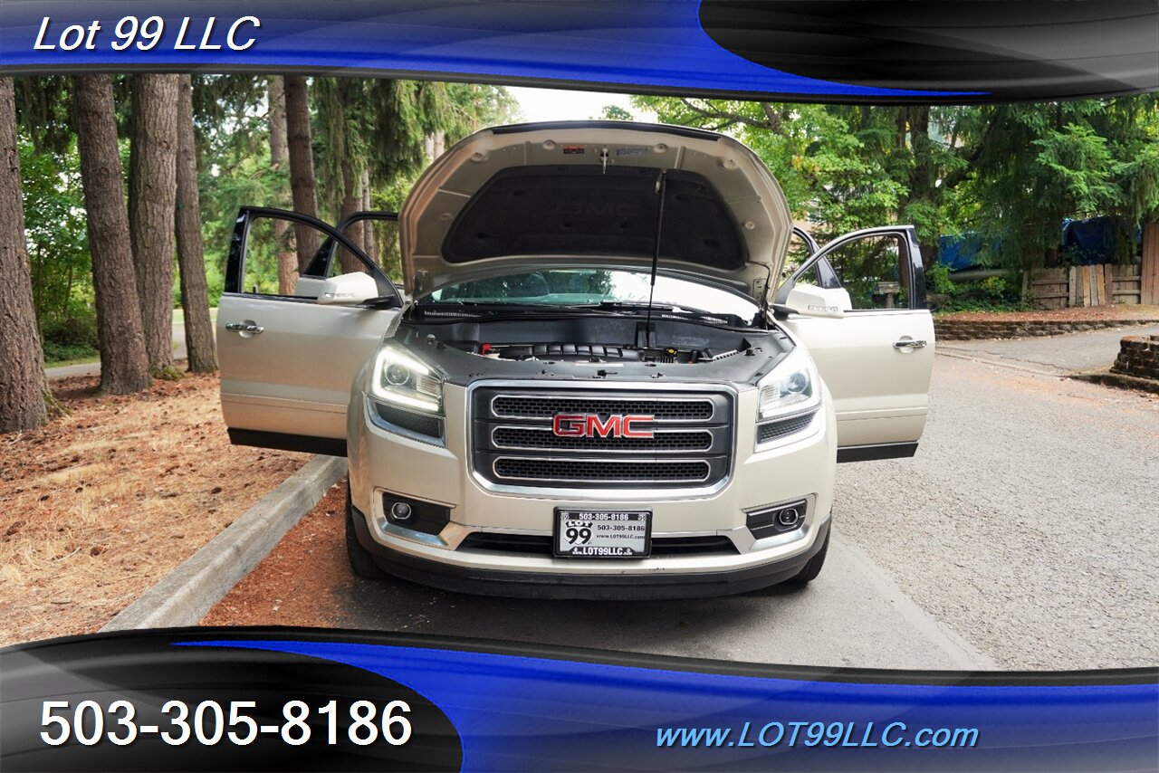 2013 GMC Acadia SLT AWD 59K Heated Leather 3 ROW GPS Dual MOON ROOF Dual TV Screens Premium Wheels New Tires - Photo 28 - Milwaukie, OR 97267