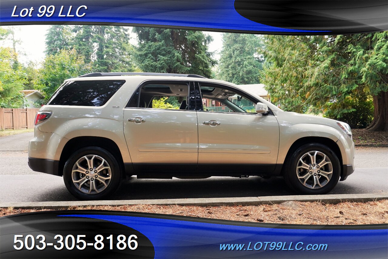 2013 GMC Acadia SLT AWD 59K Heated Leather 3 ROW GPS Dual MOON ROOF Dual TV Screens Premium Wheels New Tires - Photo 8 - Milwaukie, OR 97267